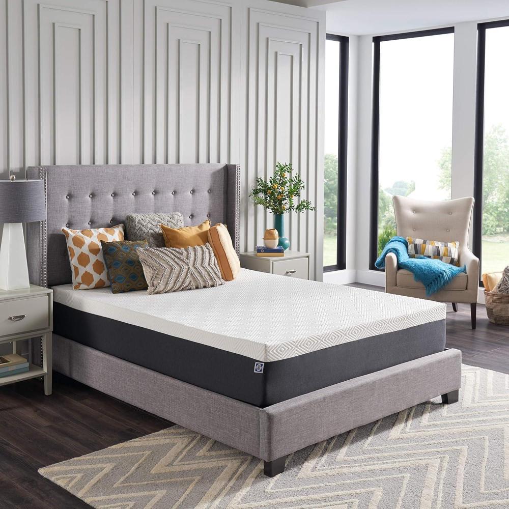 imageSealy 12quot Hybrid Bed in a Box QueenOnyx