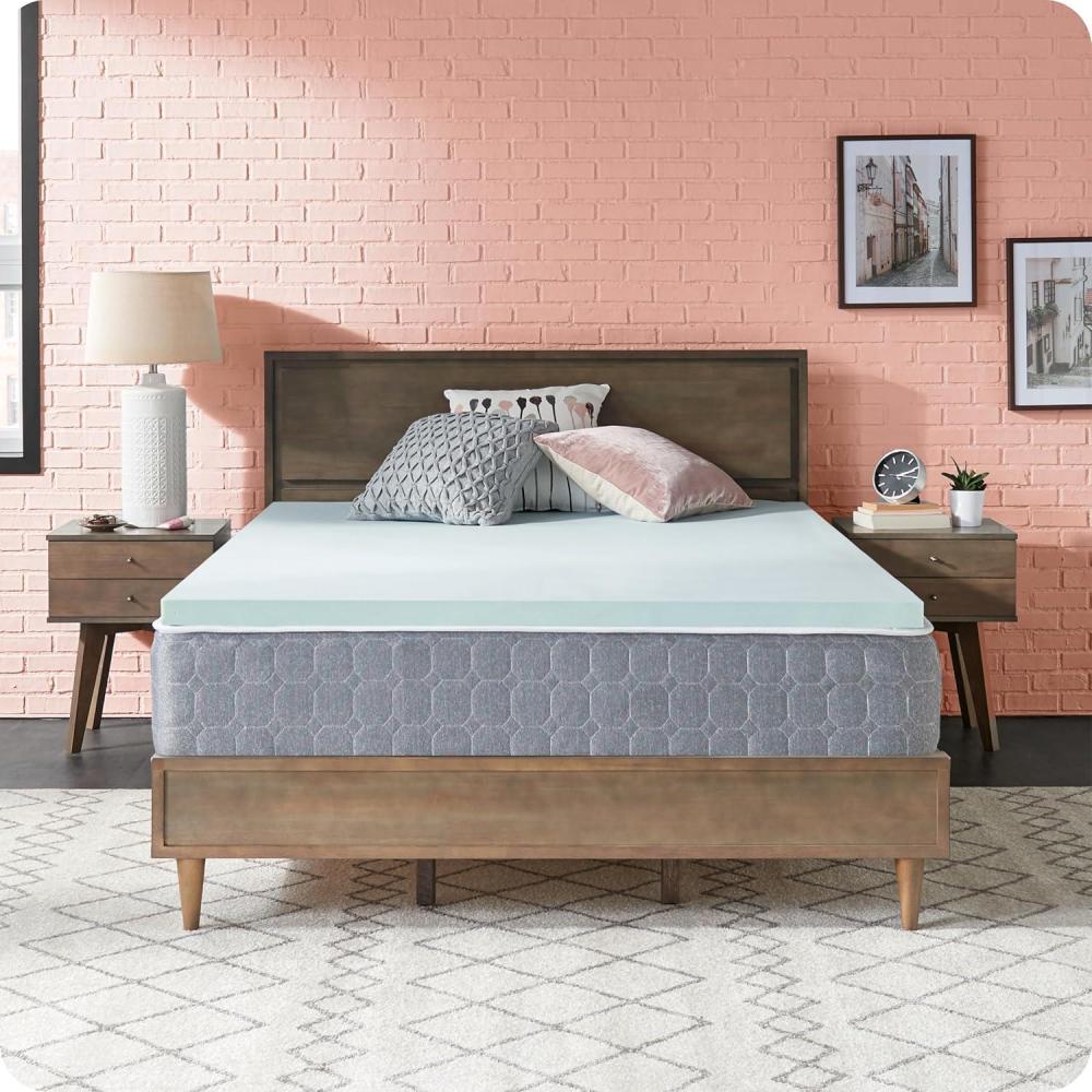 imageSealy Dreamlife 15 Gel Memory Foam Full Mattress Topper with SealyComfort Gel Foam 1 Year Limited Warranty Made in The USA2