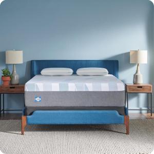 Sealy Dreamlife 14” Hybrid Mattress-in-a-Box, California King, Comfort Gel Memory Foam, Responsive Encased Coils, Machine Washable Cover(Dreamlife)