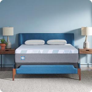 Sealy Dreamlife 14” Hybrid Mattress-in-a-Box, King, SealyComfort Gel Memory Foam, SealyResponsive Encased Coils, Machine Washable Cover(12″)