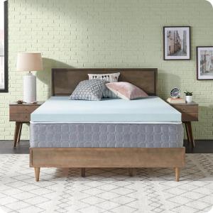 Sealy Dreamlife 1.5” Gel Memory Foam Full Mattress Topper with SealyComfort Gel Foam, 1 Year Limited Warranty, Made in The USA(3″)