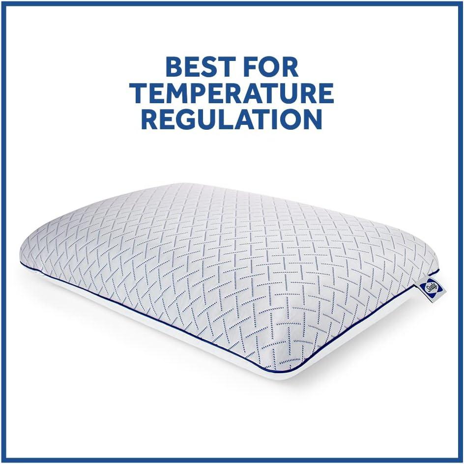 imageSealy Essentials Cool Touch Memory Foam Pillows 2 PackStandard