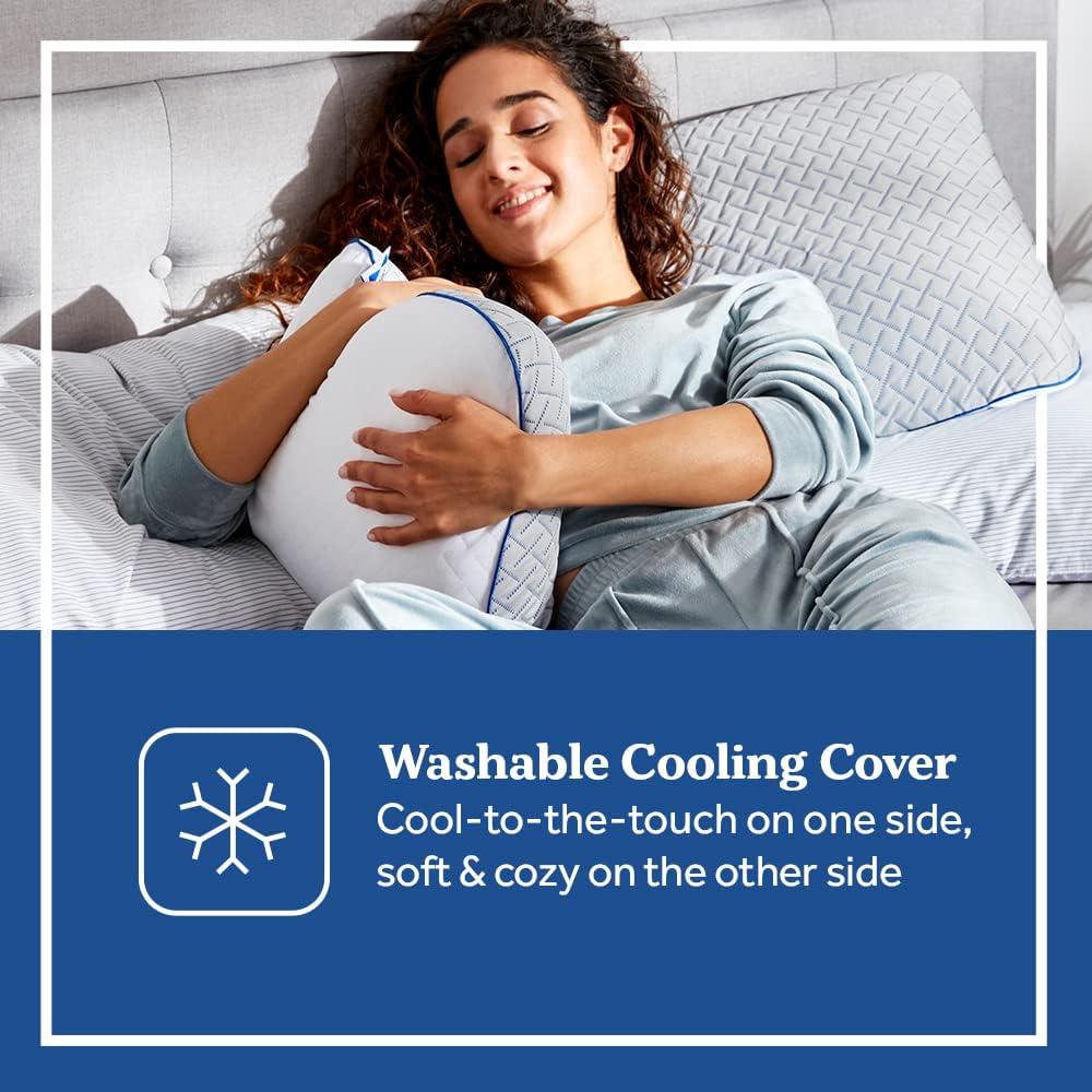 imageSealy Essentials Cool Touch Memory Foam Pillows 2 PackStandard