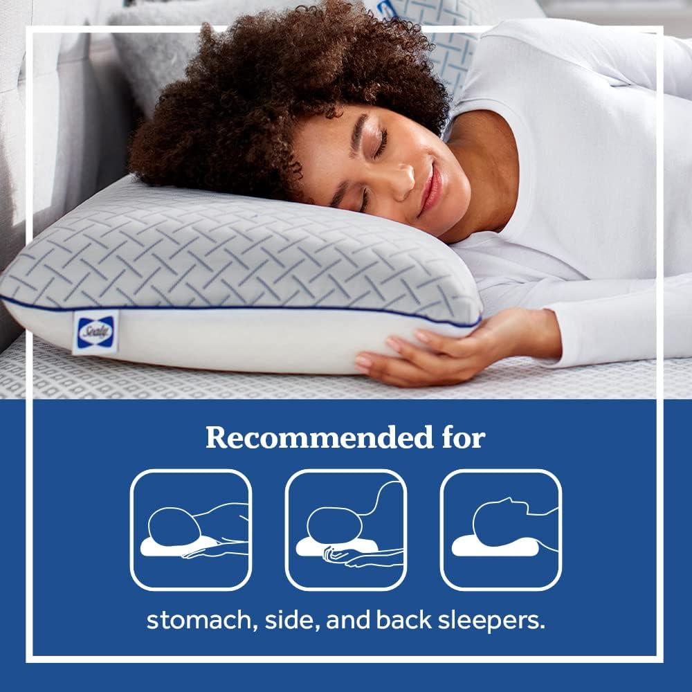 imageSealy Essentials Cool Touch Memory Foam Pillows 2 PackStandard