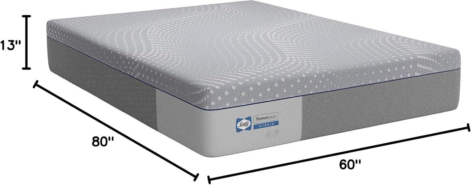 imageSealy Posturepedic Hybrid Lacey Firm Feel Mattress Queen