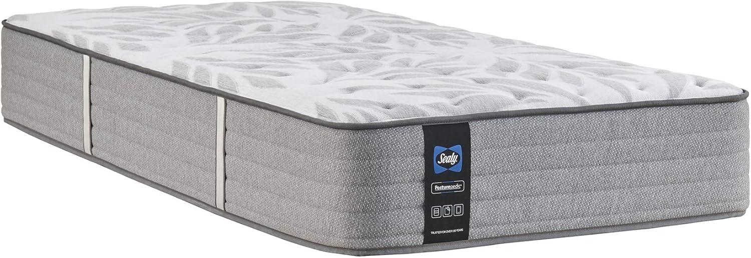imageSealy Posturepedic Spring Silver Pine Ultra Firm Feel Mattress and 9Inch Foundation QueenWhite
