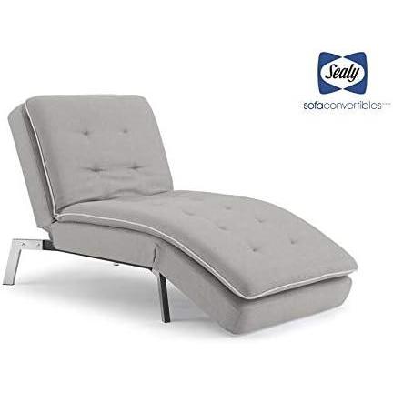 imageSealy Harriet Transitional Chaise Convertible in Gray