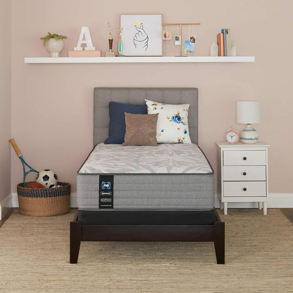 imageSealy Posturepedic Spring Silver Pine Ultra Firm Feel Mattress and 9Inch Foundation QueenWhite
