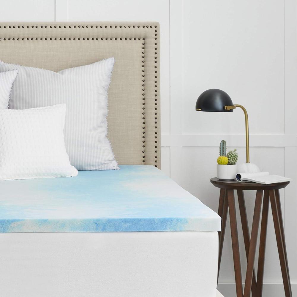 imageSealyChill 15quot Memory Foam Mattress Topper TwinChill Gel