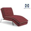 imageSealy Harriet Transitional Chaise Convertible in Red