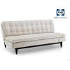 imageSealy Montreal Transitional Convertible Sofa with Microfiber Upholstery in Beige