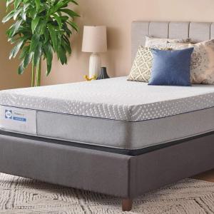 Sealy Posturepedic Hybrid Lacey Soft Feel Mattress, King(White)