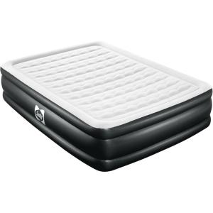 Sealy Tritech 18″ Inflatable Air Mattress Bed with Built-in Pump, Storage Bag, and Repair Patch, for Indoor and Outdoor Use, Queen