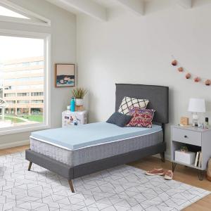 Sealy TrueForm 2″ Memory Foam Mattress Topper, Full(Twin XL)