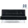 image:imageSealy Savannah Transitional Convertible Chaise Sofa in Black